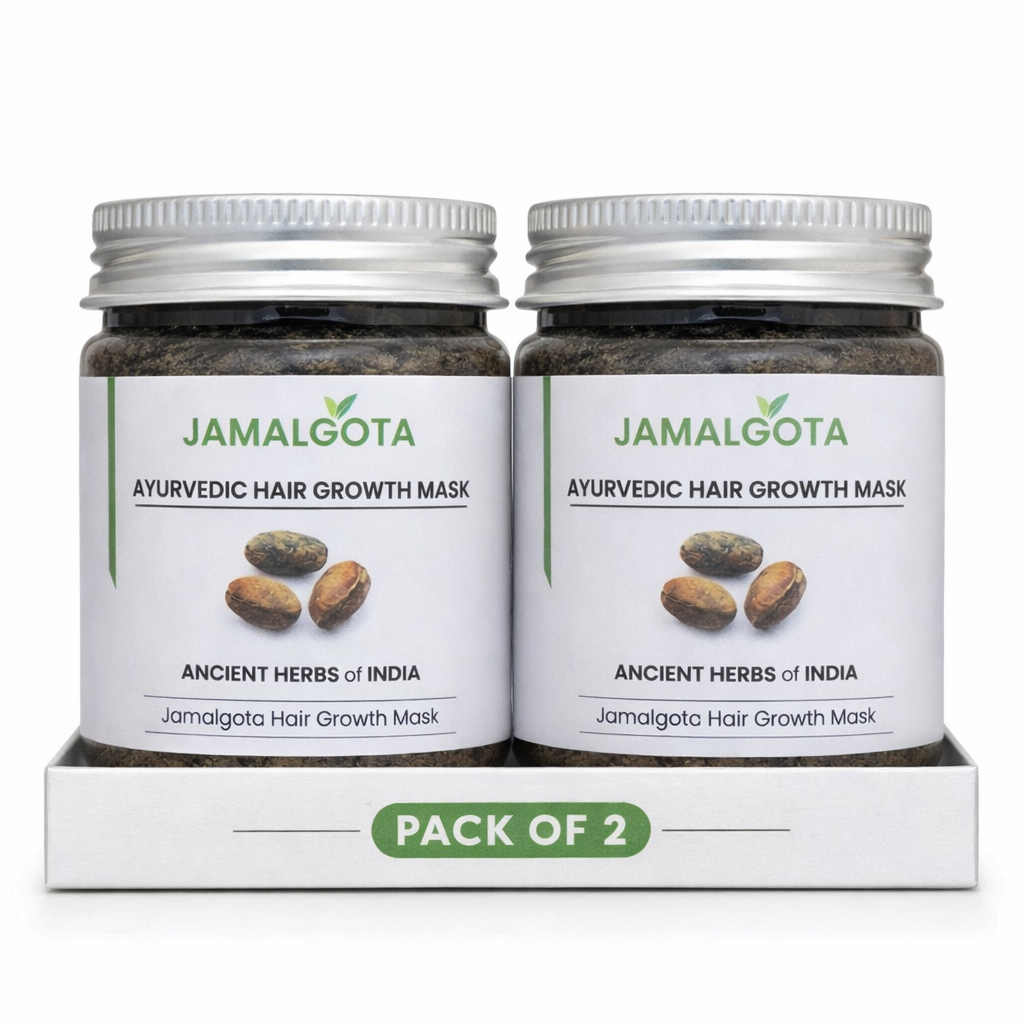 Jamalgota Detoxified Hair  Lep Powder (pakc of 2) – Herbal Anti-Hair Fall & Scalp Purifying Pack for Stronger Roots and Thicker-Looking Hair
