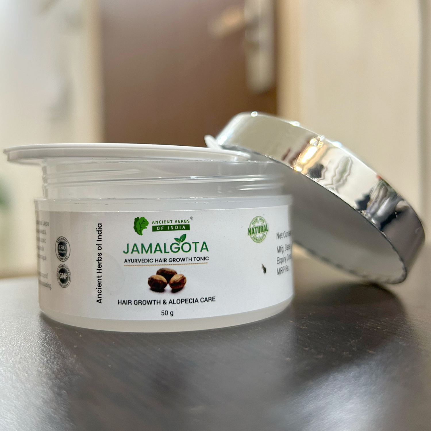 Jamalgota Detoxified Hair Lep Powder – Herbal Anti-Hair Fall & Scalp Purifying Pack for Stronger Roots and Thicker-Looking Hair