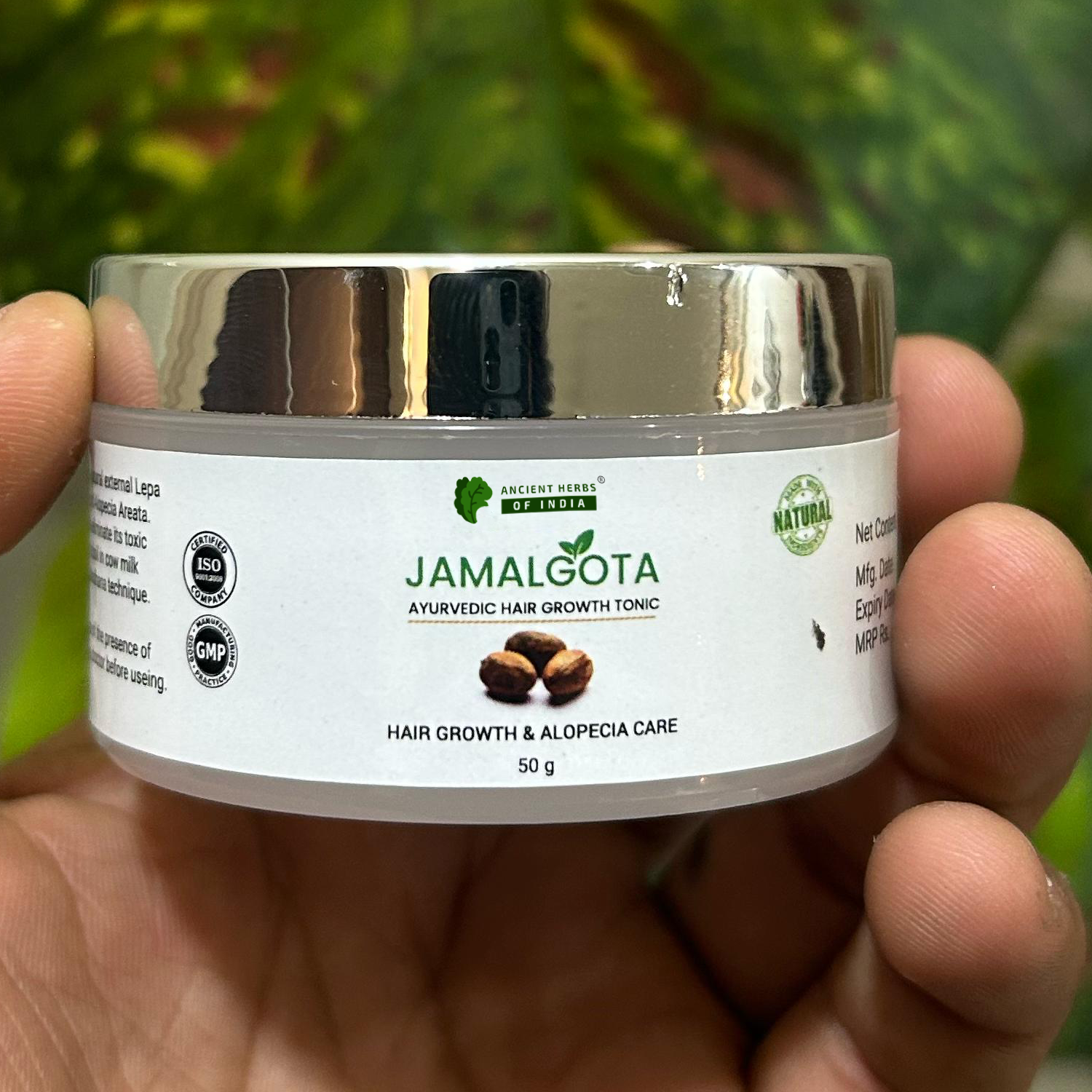 Jamalgota Detoxified Hair Lep Powder – Herbal Anti-Hair Fall & Scalp Purifying Pack for Stronger Roots and Thicker-Looking Hair