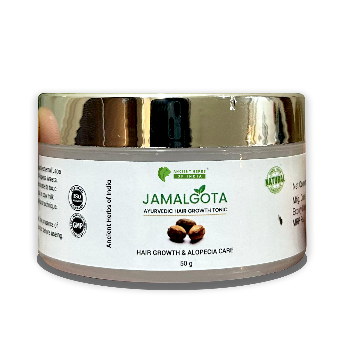Jamalgota Detoxified Hair Lep Powder – Herbal Anti-Hair Fall & Scalp Purifying Pack for Stronger Roots and Thicker-Looking Hair