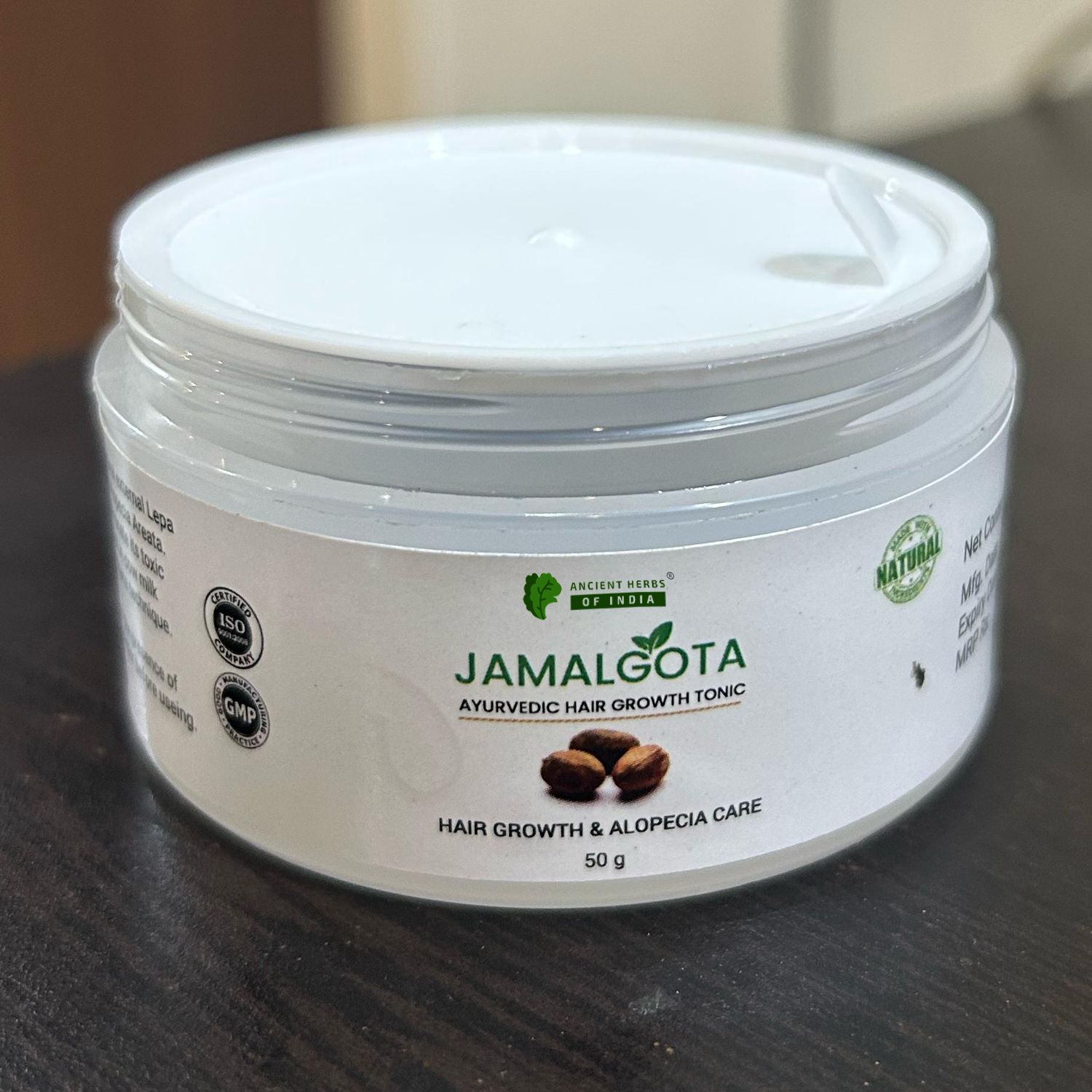 Jamalgota Detoxified Hair Lep Powder – Herbal Anti-Hair Fall & Scalp Purifying Pack for Stronger Roots and Thicker-Looking Hair
