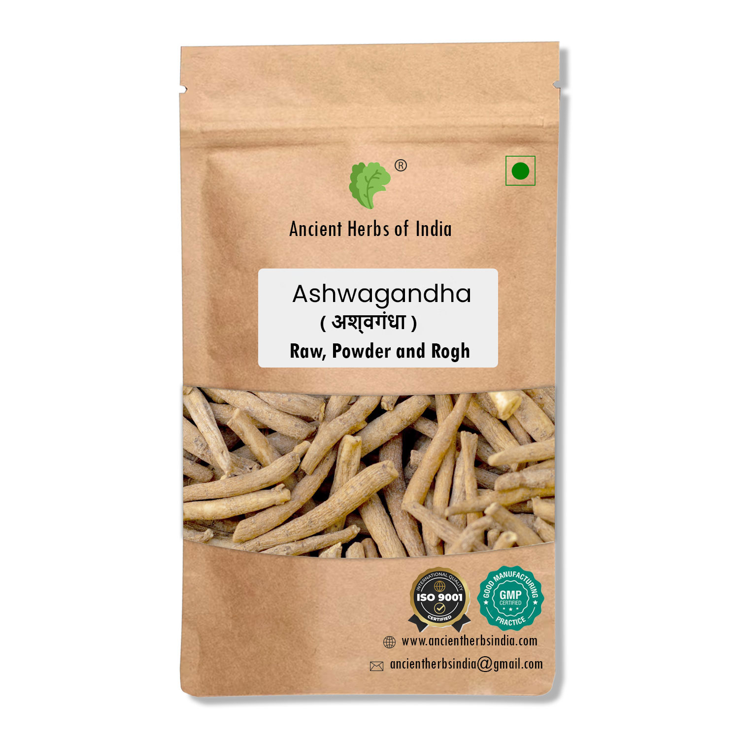 Natural Ancient Ashwagandha root powder