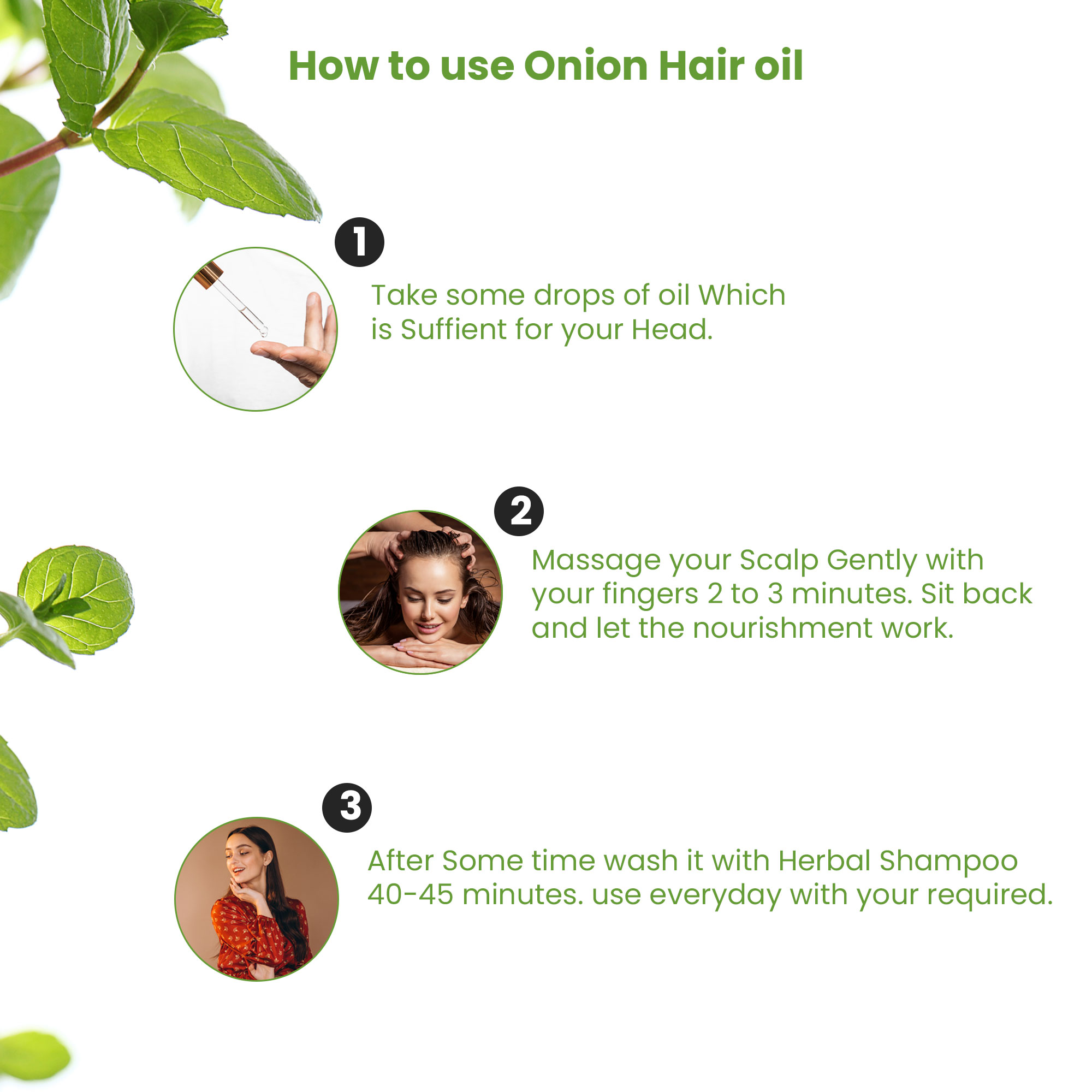 Onion Black Seed Hair oil for Hair fall Control and Deep Nourishment