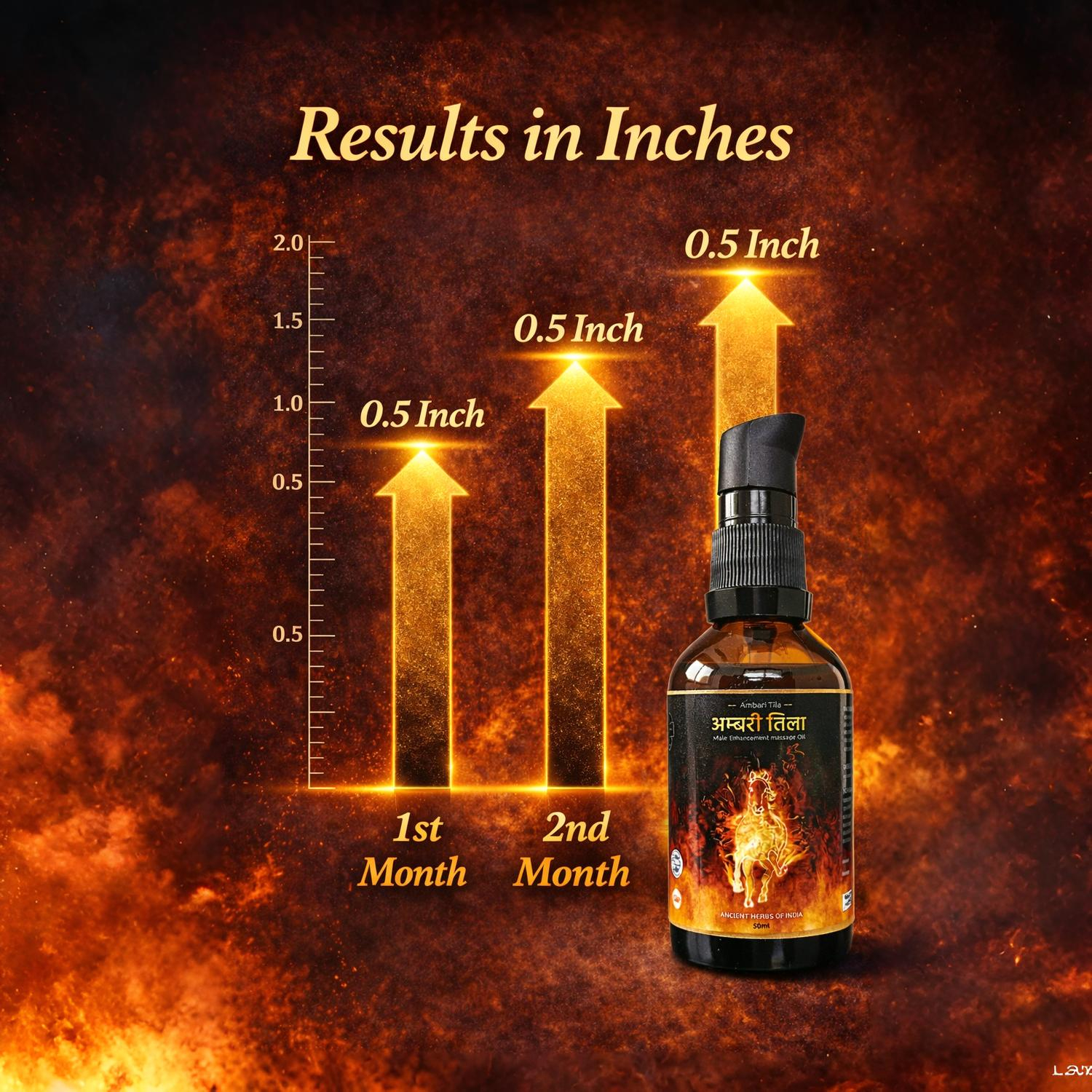 Ambari Tila men Massage oil for muscles growth and size | Ambri Tila oil